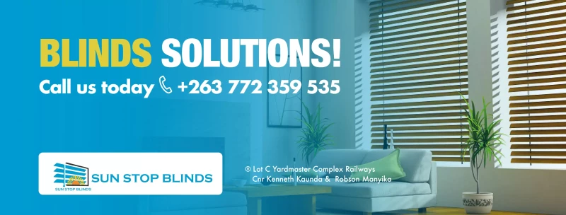 SunStop Blinds Banner